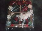 6952658861974 Glitzhome Large Plush Santa Christmas Window Or Wall