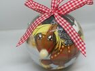 19875 7 61710 6 Krebs Country Character Blinking Ornament Horse Sleigh