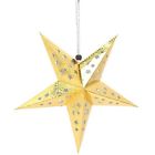 701160198254 Christmas Decoration Star Festival Party Yellow