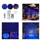 703327812317 Blue String Lights Led Net Mesh Battery Powered