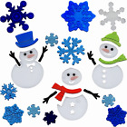 704407611592 Gel Charms Christmas Window