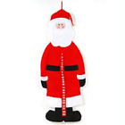 71155 Splendid Santa Clause Candy Cane Advent Calendar Bell 677916571155