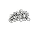715833097072 Northlight Shiny Silver Splendor Shatterproof Christmas Ball Ornaments