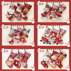 717877787544 3pcs-set Unbranded Christmas Santa Snowman Socks Deluxe Ornaments Party Xmas Tree
