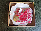 718540293850 Mud Pie Holiday Sweet Set Brand New Plate
