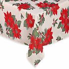 719663025090 Winter Wonderland Poinsettia Oblong