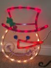727223950775 Impact Innovations Christmas Lighted Decoration Snowman Face New