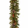 729083432491 National Tree Company Frosted Berry Garland