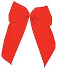 7295 Holiday Trims Extra Large Red Velvet Bow For 039275072955