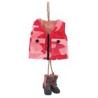 738449658284 Midwest Camouflage Pink Vest Ornament New