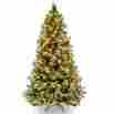 739069p National Tree Company 7.5 Decorative Artificial Christmas With Clear