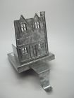 7423828 Pottery Barn Galvanized Village Stocking Holder Two Story Only Metal