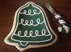 742414288246 Fitz And Floyd Christmas Bell Cheese Cracker Snack