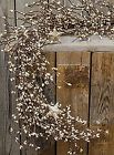 755702492195 Bcd Platinum Holiday Pip And Stars Garland Wreaths