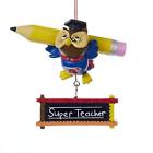 762152853322 Ksa Kurt Adler Owl Super Teacher Christmas Ornament