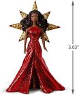763795324255 Hallmark Barbie Christmas Tree Ornament African American