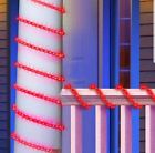 764878640620 Holiday Time Christmas Led Rope Lights Red