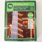 764878647865 Holiday Time Chasing Function Rope Light Set Feet