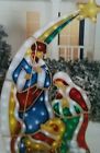 764878670108 Holiday Time New Christmas Lighted Led Nativity Scene