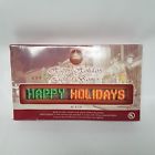 764878683603 Unbranded Happy Holidays Lighted Banner Red And Green 0764878683603