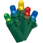 764878763176 Holiday Time Led Dome Light Set Green Wire