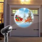 77-131a Ez Illuminations Holiday Projector Led Santa And Reindeer 764878771317
