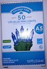 78-521b Holiday Time Ct Blue Led Mini Lights Green 764878785222