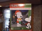783245 Peanuts Christmas Ft Lighted Snoopy With Woodstock Airblown Inflatable Nib