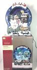 785643 Holiday Living Animated Led Lighted Musical Snowy Village Snowman Scene