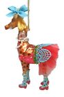 79-80766 December Diamonds Circus Giraffe Lady In Lacy Pink 807962807667