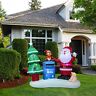791564553384 Trmesia Long Christmas Inflatable Decoration Santa Claus With