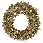 797794 Decorated Wreath Pine Light Christmas Decor Wall Ornament 7110109797794