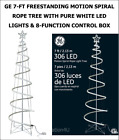 8-function 803993820095 Ge Freestanding Spiral Tree Led Lights Control Box