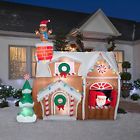 0867866 83699 Gemmy Inflatable Animated Gingerbread 086786836996