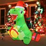 840165862903 Joiedomi Ft Tall Inflatable Penguin Sledding On Dinosaur