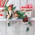 840798118910 Design Toscano Set Of Christmas Elf Sitters Tabletop