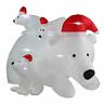 842880163907 Asteroutdoor Christmas Inflatable Decorations Polar Bear Family