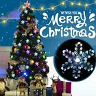 847256086682 Sunydeal Snowflakes Xmas Tree Fiber Optic Multicolored Christmas
