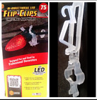 847710000247 Christmas Lights Holders Flip Clips Mount Roof Gutter