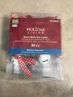 849633 Holiday Living Warm White Bell Led Battery Powered Christmas Lights