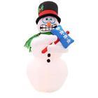 0867863 86235 Gemmy Christmas Airblown Inflatable Ft Tall Lighted Shivering 086786862353