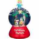 86786867785 86778 Peanuts Nativity Inflatable Snow Globe Gemmy New Christmas Snoopy Airblown Yard Decor 9.5 Ft