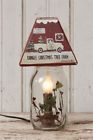 8681 Yhd Country Christmas Tree Farm Electric Jar Light 840250026456