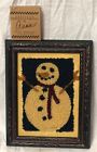 Decor-8710 8710 Primitives By Kathy Christmas Fabric Snowman Punch Needle 883504087100