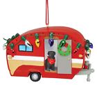876-54 Cape Shore Red Camper With Black Lab Family 096164876544