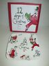 882864496119 Lenox New Days Of Christmas Square Platter Plate