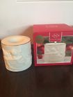 882864556950 Lenox Radiant Light Santa Votive Christmas Candle Holder