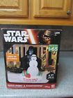 88736 Gemmy Star Wars Ft Tall Darth Vader Stormtrooper Light Up
