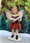 889092224057 Miniature Dollhouse Fairy Garden Figurine Mini Christmas Girl