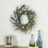 89c427139a744a03a39a576f3a5f8301 Gracie Oaks Faux Lavendar Sprig Wreath 190963039510